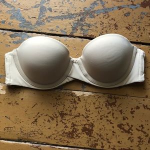 Nude Push-up Strapless Bra